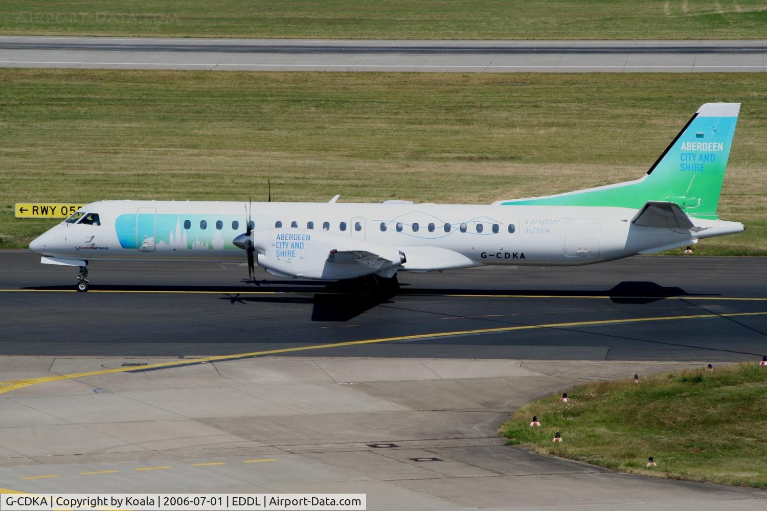 G-CDKA, 1993 Saab 2000 C/N 2000-006, Special colours