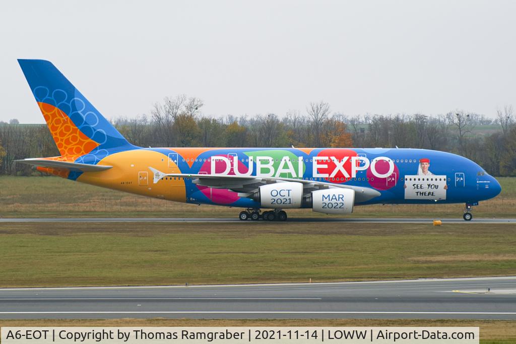 A6-EOT, 2015 Airbus A380-861 C/N 204, Emirates Airbus A380 