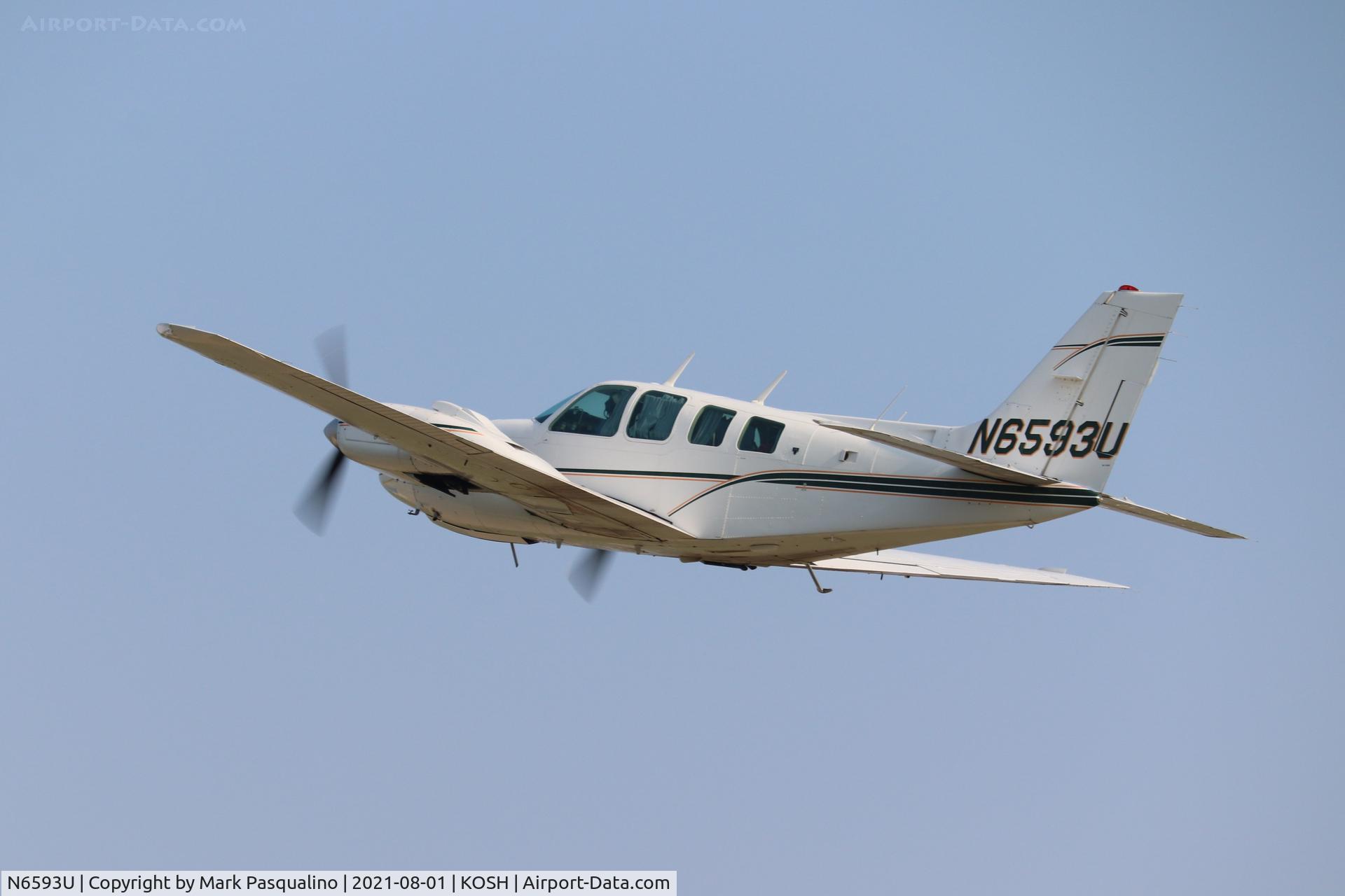 N6593U, 1983 Beech 58 Baron C/N TH-1371, Beech 58