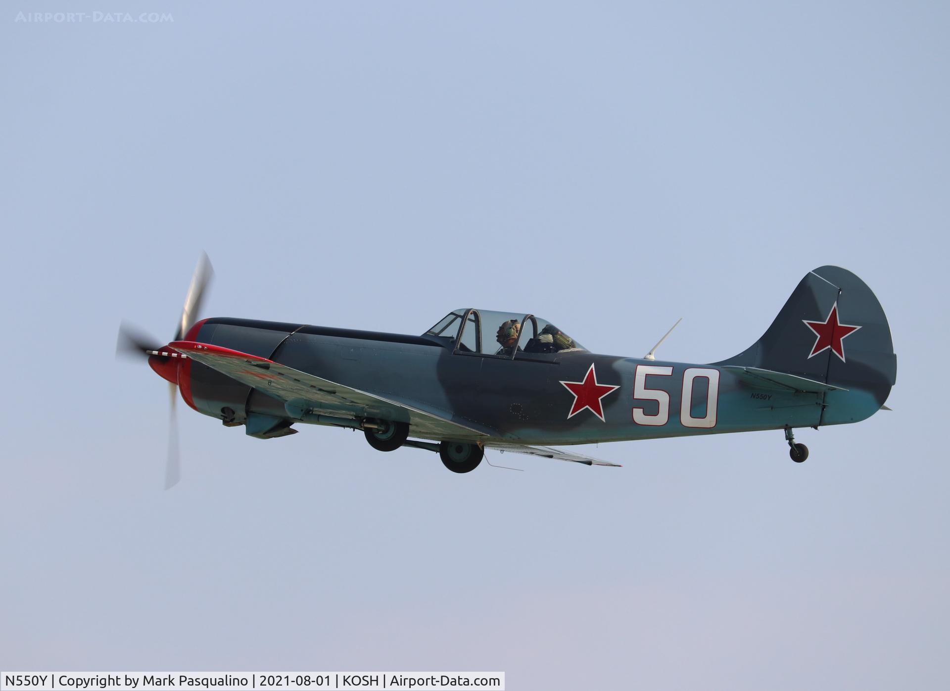 N550Y, 1984 Yakovlev Yak-50 C/N 842708, Yak-50