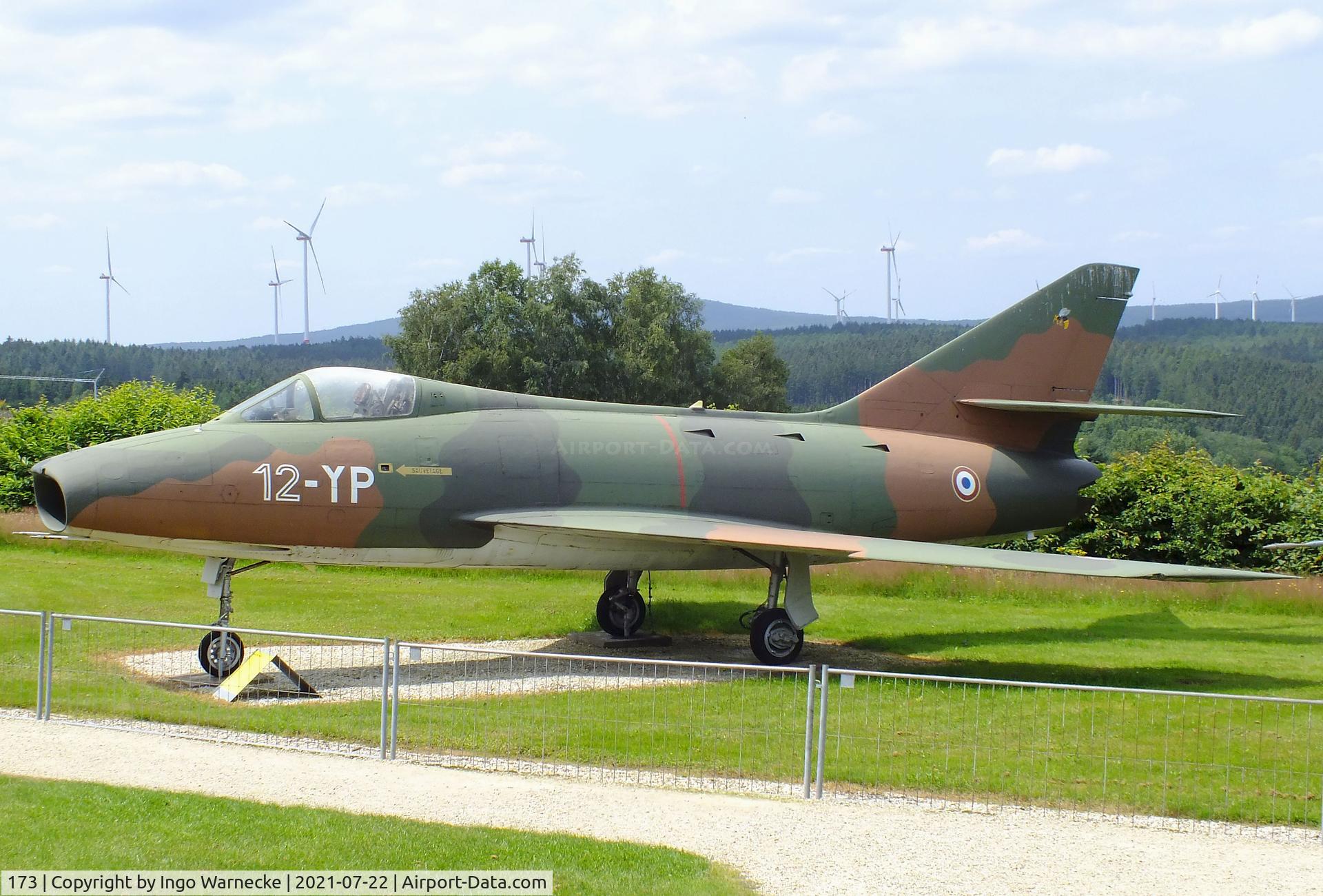 173, Dassault Super Mystere B.2 C/N 173, Dassault Super Mystere B.2 at the Flugausstellung P. Junior, Hermeskeil