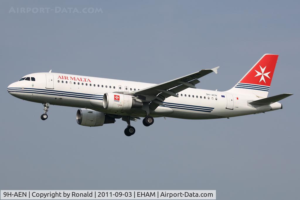 9H-AEN, 2005 Airbus A320-214 C/N 2665, at spl