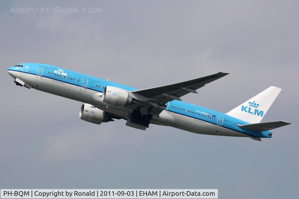 PH-BQM, 2006 Boeing 777-206/ER C/N 34712, at spl