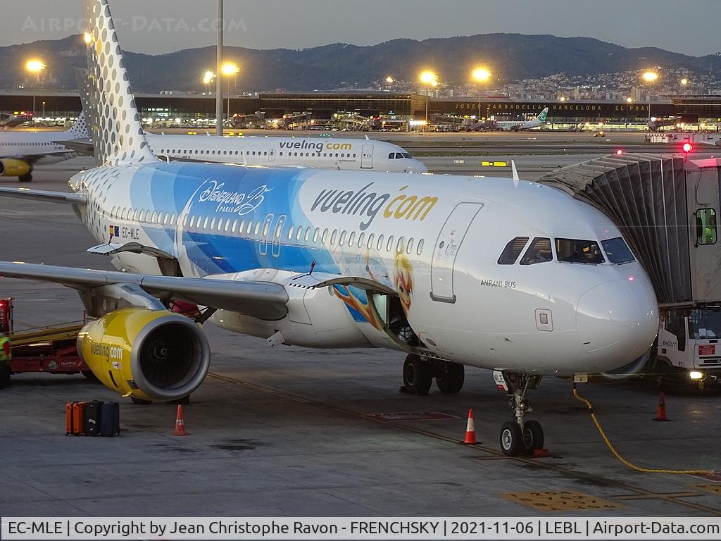 EC-MLE, 2016 Airbus A320-232 C/N 7109, Vueling