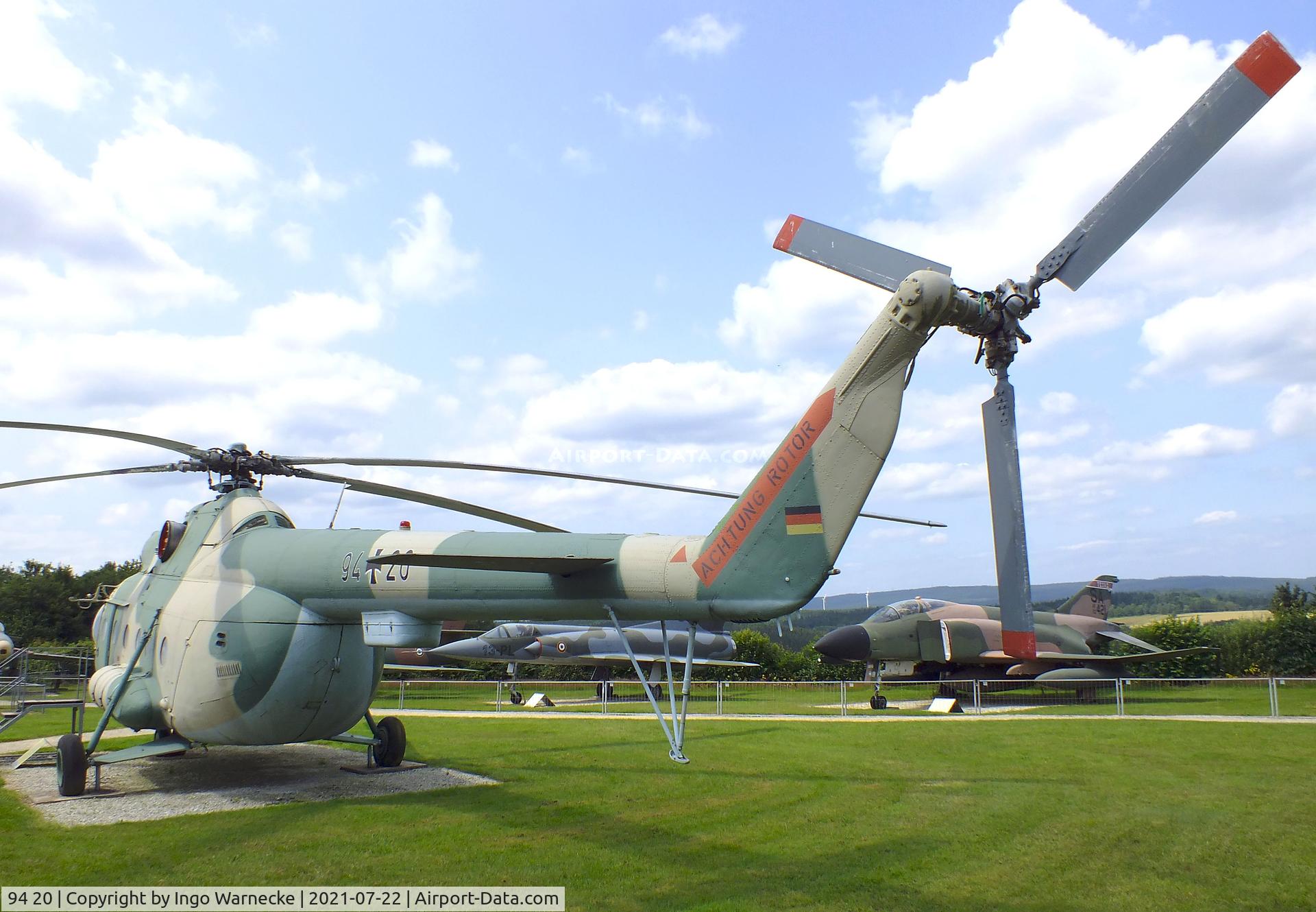94 20, Mil Mi-8T Hip C/N 10525, Mil Mi-8T HIP at the Flugausstellung P. Junior, Hermeskeil