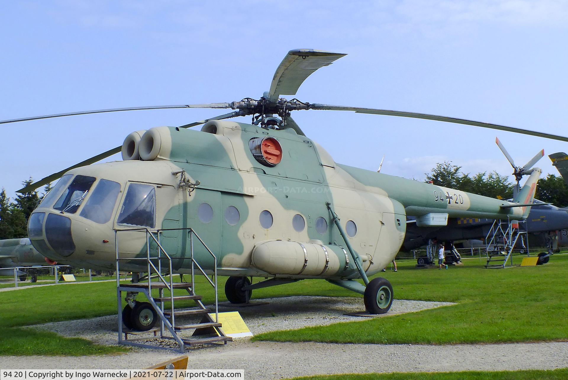 94 20, Mil Mi-8T Hip C/N 10525, Mil Mi-8T HIP at the Flugausstellung P. Junior, Hermeskeil