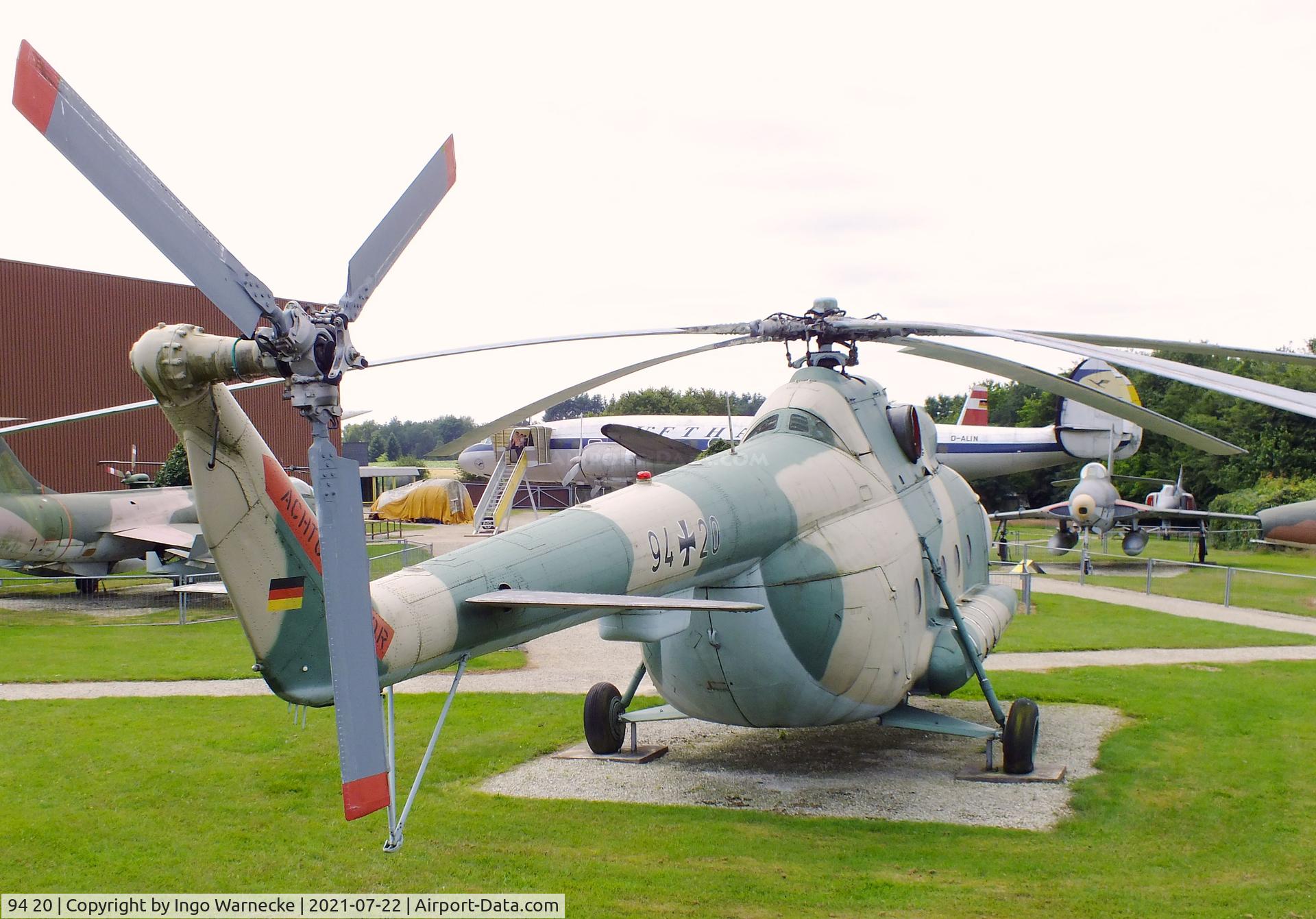 94 20, Mil Mi-8T Hip C/N 10525, Mil Mi-8T HIP at the Flugausstellung P. Junior, Hermeskeil