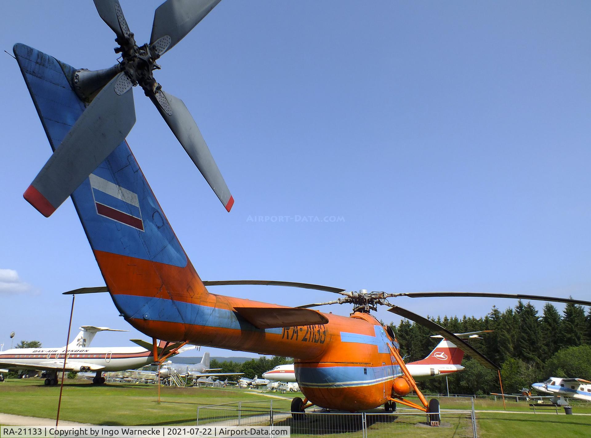 RA-21133, 1971 Mil Mi-6A C/N 715309, Mil Mi-6A HOOK at the Flugausstellung P. Junior, Hermeskeil