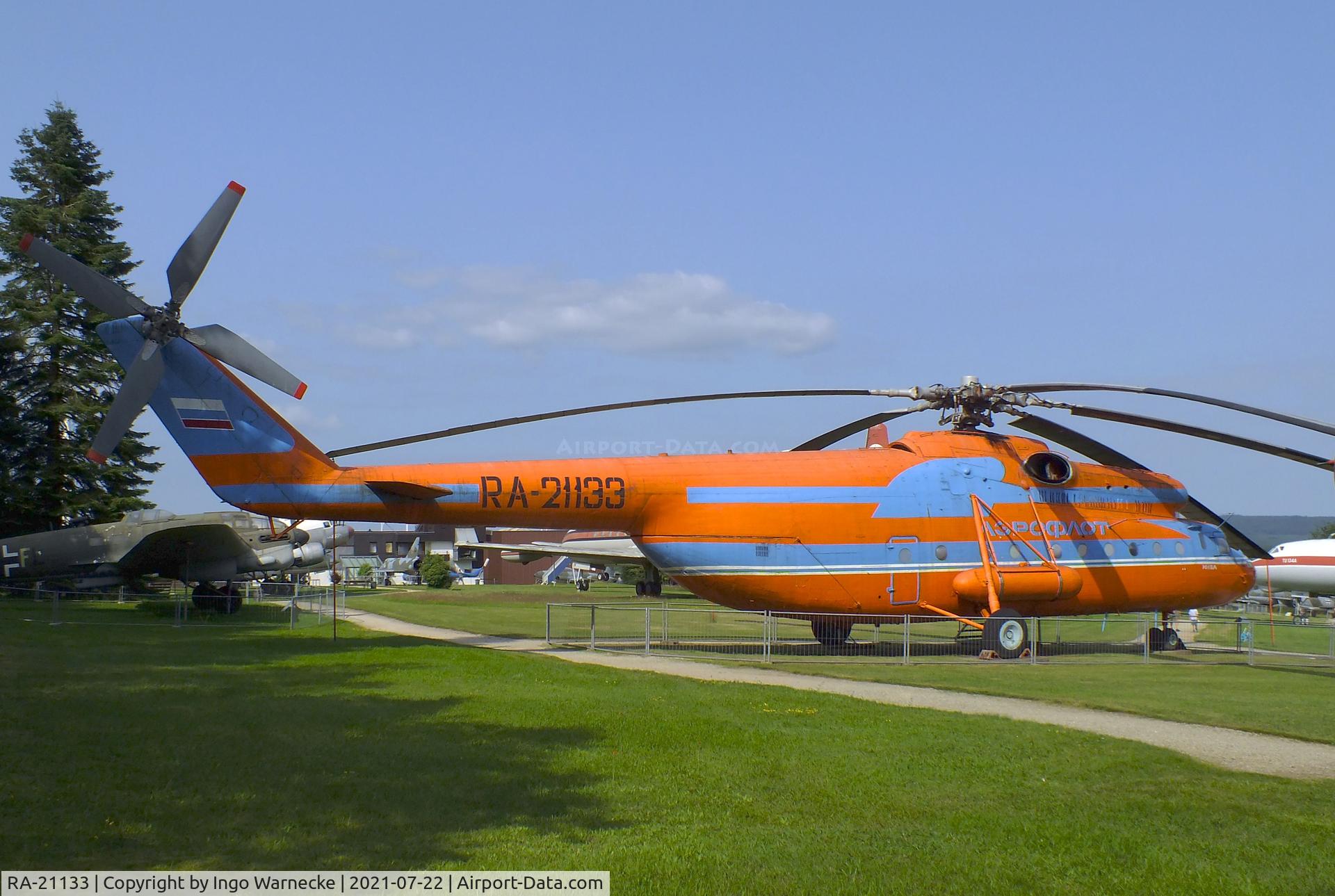 RA-21133, 1971 Mil Mi-6A C/N 715309, Mil Mi-6A HOOK at the Flugausstellung P. Junior, Hermeskeil
