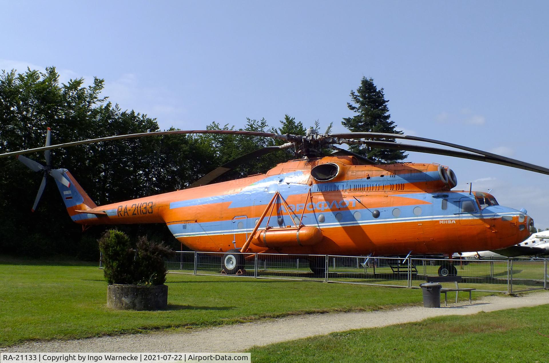 RA-21133, 1971 Mil Mi-6A C/N 715309, Mil Mi-6A HOOK at the Flugausstellung P. Junior, Hermeskeil