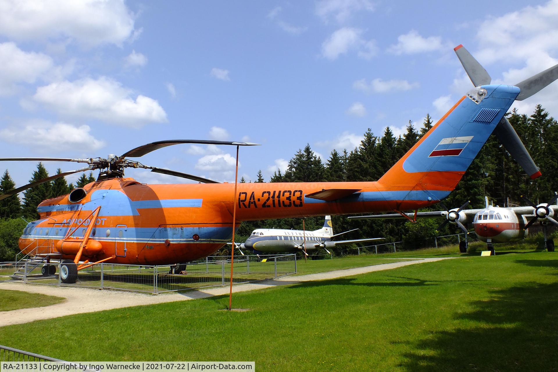 RA-21133, 1971 Mil Mi-6A C/N 715309, Mil Mi-6A HOOK at the Flugausstellung P. Junior, Hermeskeil