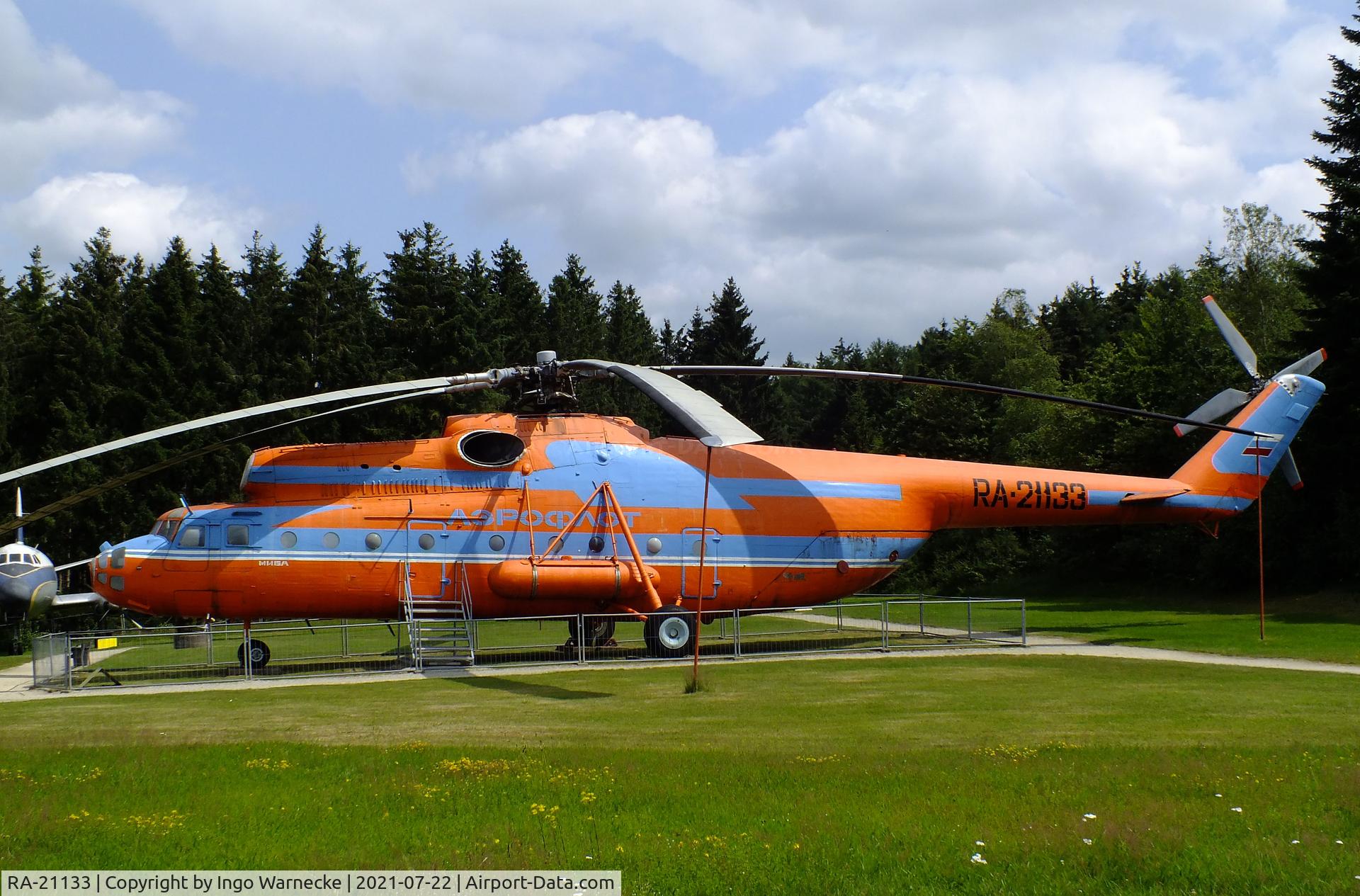 RA-21133, 1971 Mil Mi-6A C/N 715309, Mil Mi-6A HOOK at the Flugausstellung P. Junior, Hermeskeil