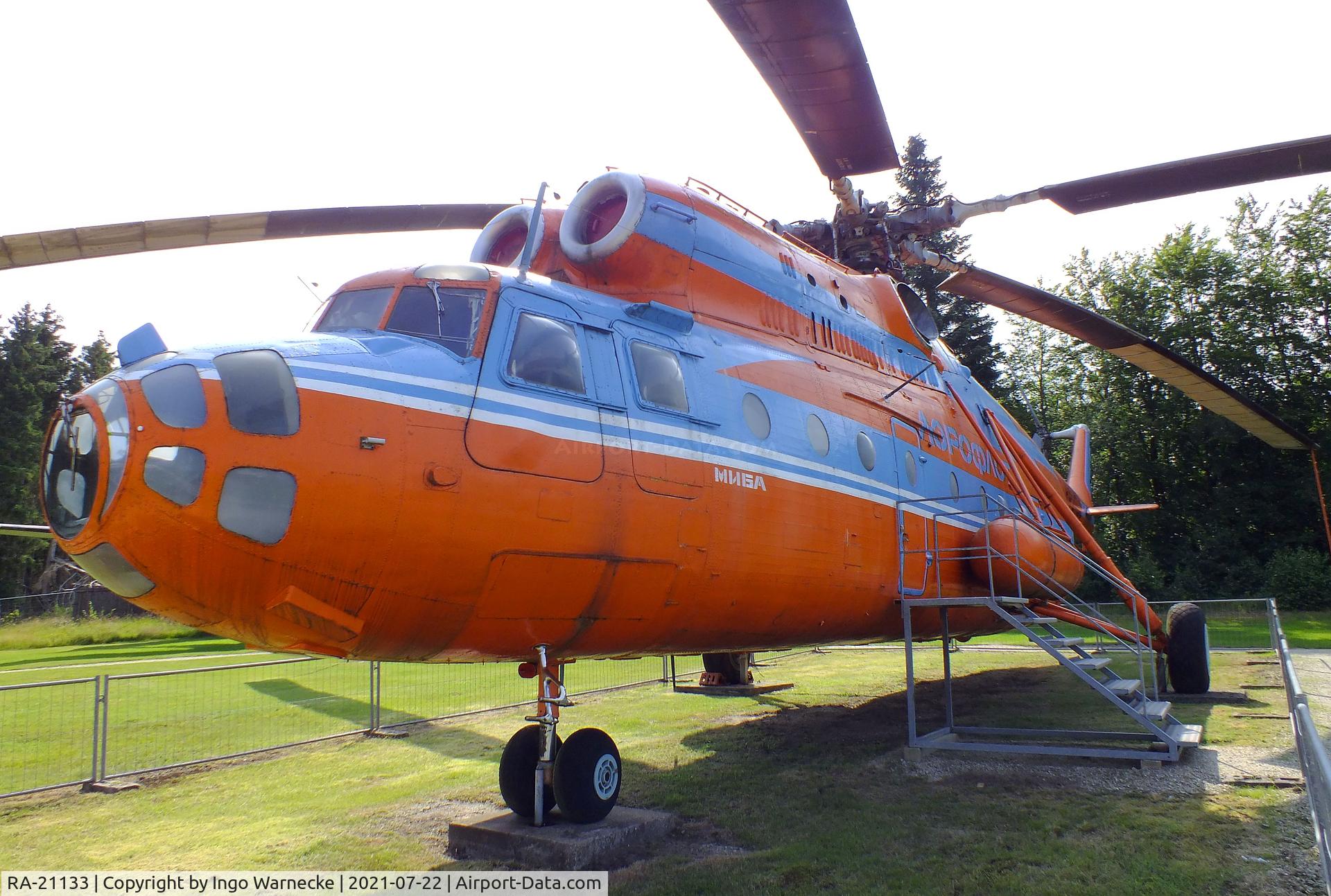 RA-21133, 1971 Mil Mi-6A C/N 715309, Mil Mi-6A HOOK at the Flugausstellung P. Junior, Hermeskeil