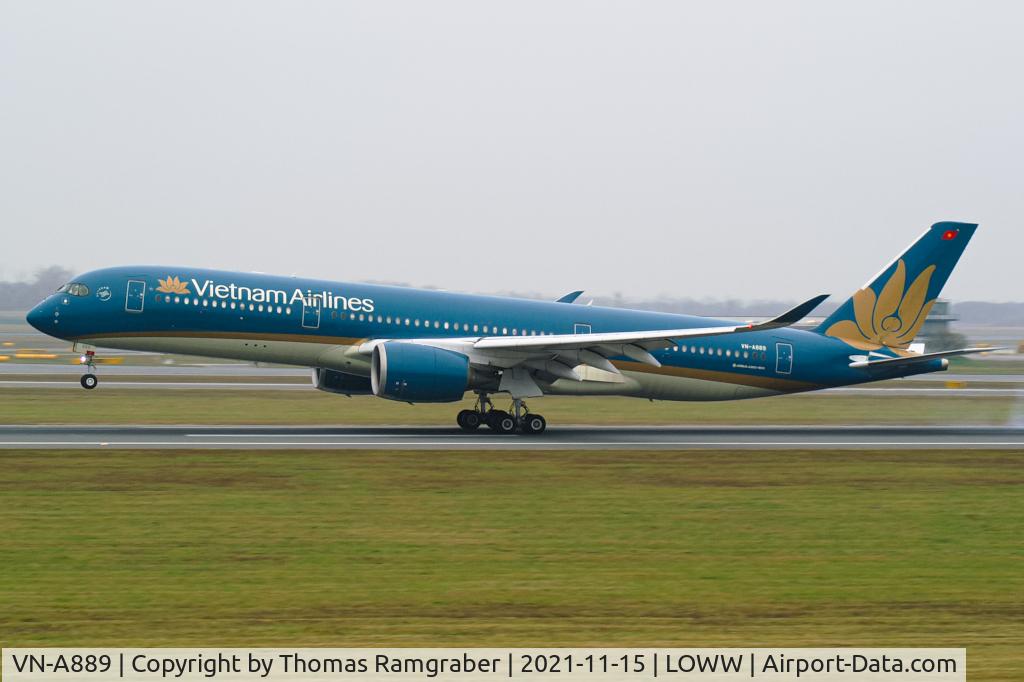 VN-A889, 2015 Airbus A350-941 C/N 17, Vietnam Airlines Airbus A350-900