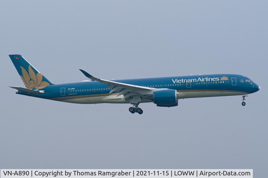 VN-A890, 2016 Airbus A350-941 C/N 0056, Vietnam Airlines Airbus A350-900