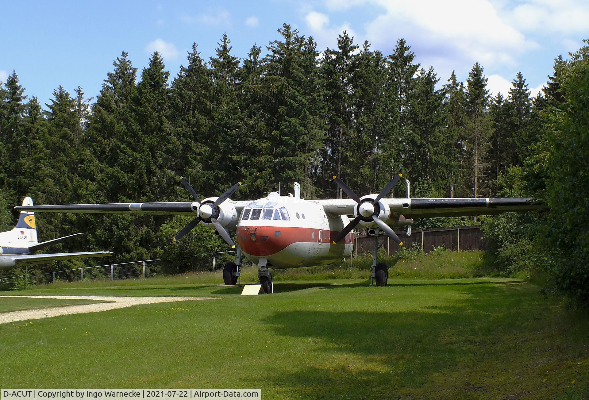 D-ACUT, Nord N-2501D Noratlas C/N 065, Nord N.2501D Noratlas at the Flugausstellung P. Junior, Hermeskeil