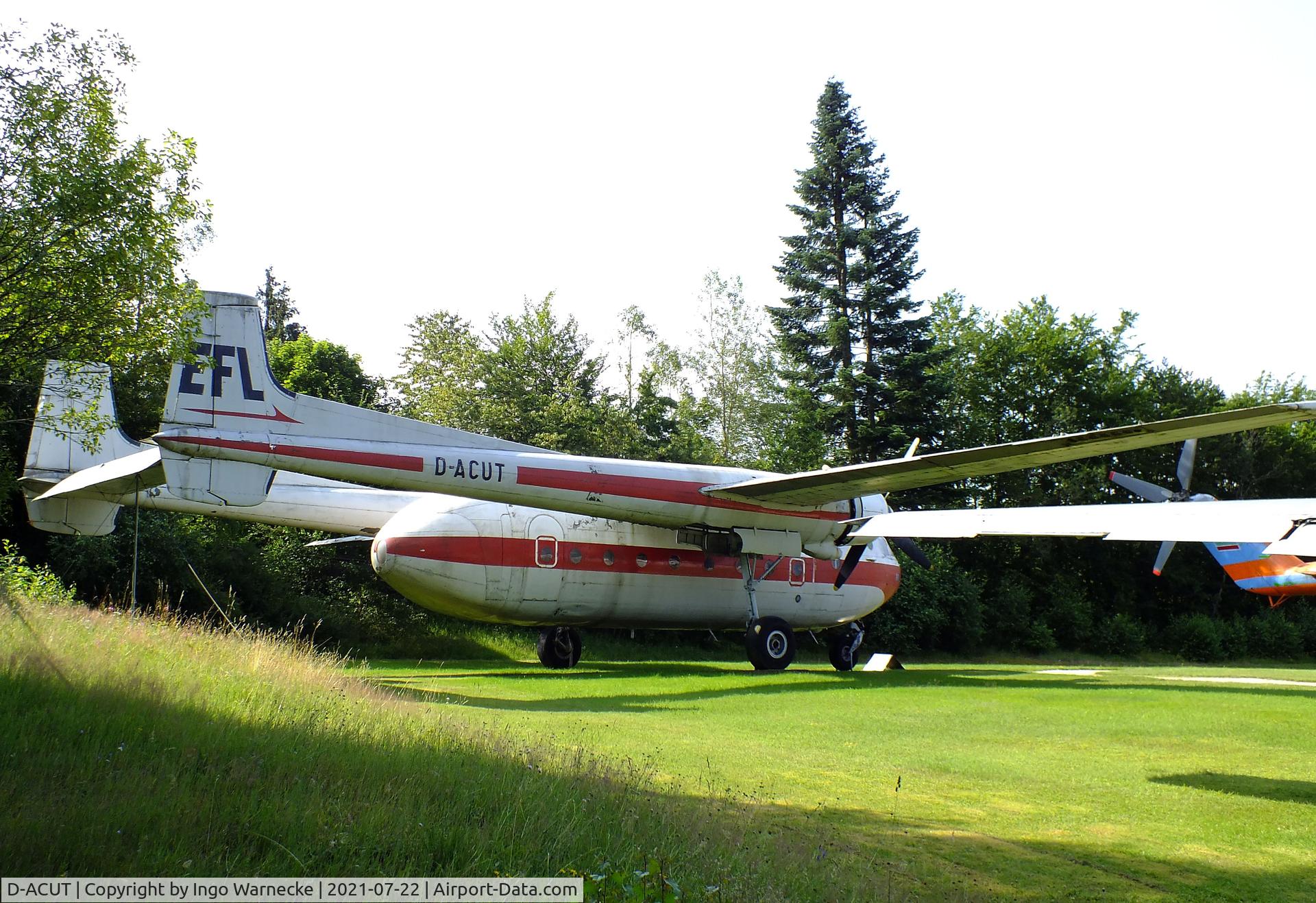 D-ACUT, Nord N-2501D Noratlas C/N 065, Nord N.2501D Noratlas at the Flugausstellung P. Junior, Hermeskeil