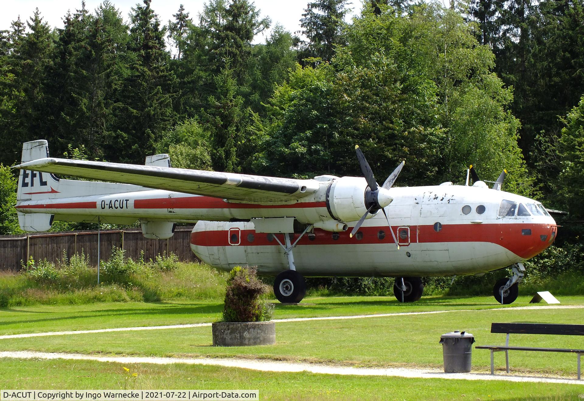 D-ACUT, Nord N-2501D Noratlas C/N 065, Nord N.2501D Noratlas at the Flugausstellung P. Junior, Hermeskeil