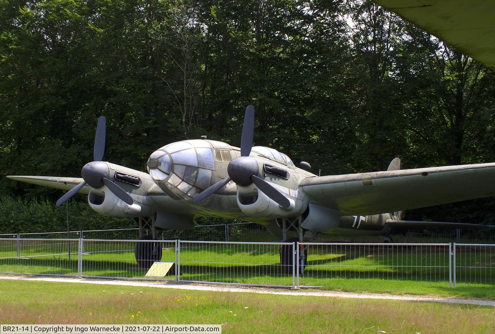 BR21-14, CASA C-2-111D C/N 145, CASA 2.111D, displayed as 'Heinkel He 111' at the Flugausstellung P. Junior, Hermeskeil