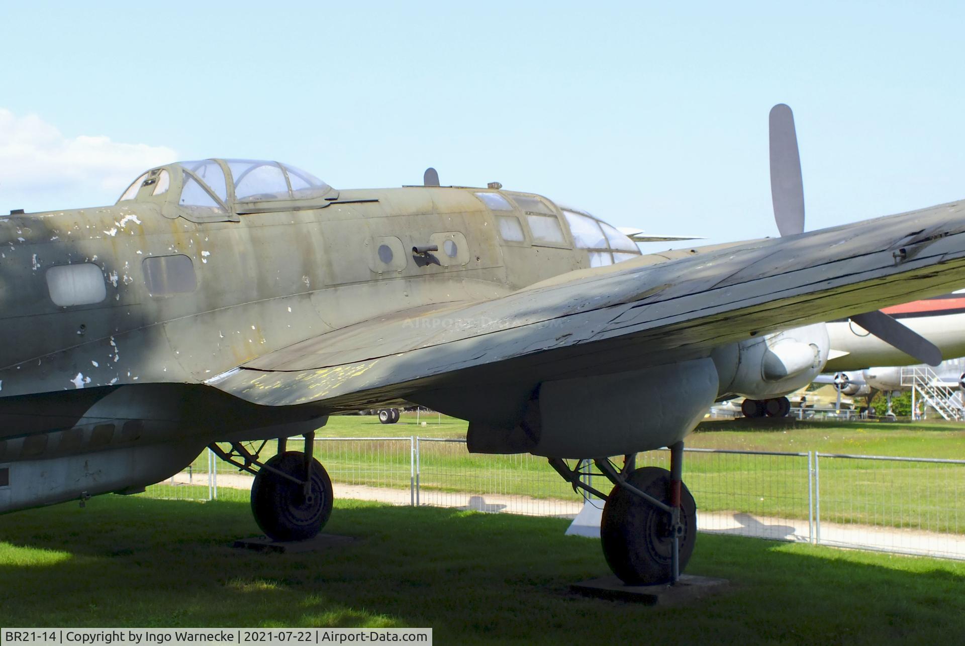 BR21-14, CASA C-2-111D C/N 145, CASA 2.111D, displayed as 'Heinkel He 111' at the Flugausstellung P. Junior, Hermeskeil