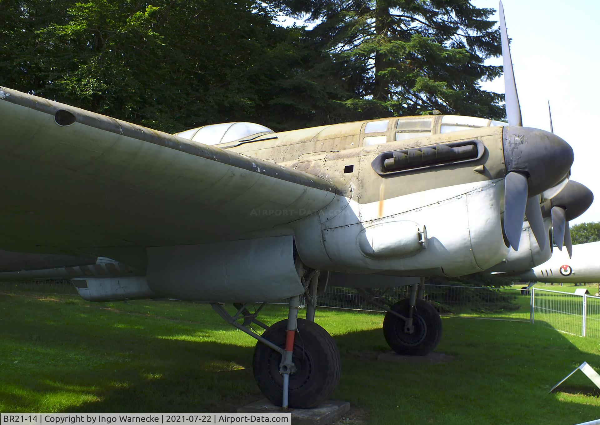 BR21-14, CASA C-2-111D C/N 145, CASA 2.111D, displayed as 'Heinkel He 111' at the Flugausstellung P. Junior, Hermeskeil