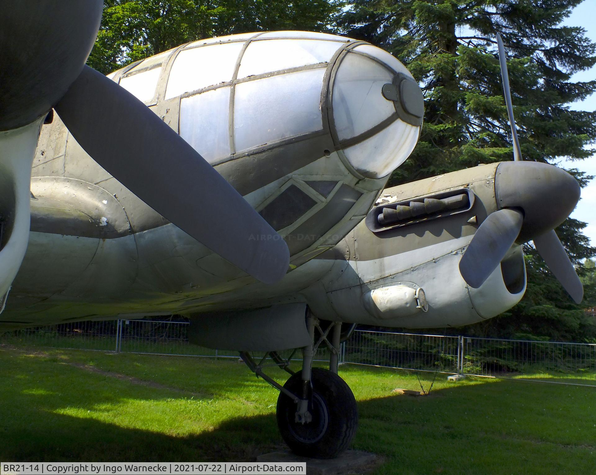 BR21-14, CASA C-2-111D C/N 145, CASA 2.111D, displayed as 'Heinkel He 111' at the Flugausstellung P. Junior, Hermeskeil