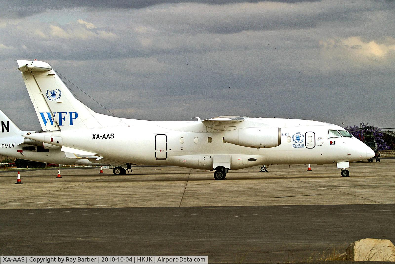 XA-AAS, 1999 Fairchild Dornier 328-300 328JET C/N 3127, XA-AAS   Dornier 328-300 Jet [3127] (Fly Mex / World Food Programme) Nairobi-Jomo Kenyatta Int'l~5Y 04/10/2010
