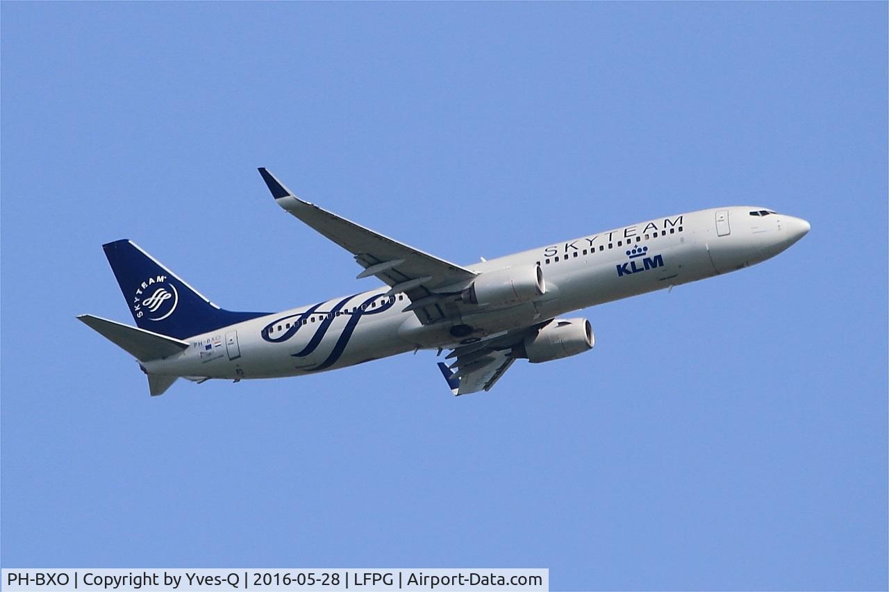 PH-BXO, 2001 Boeing 737-9K2 C/N 29599, Boeing 737-9K2, Climbing from rwy 06R, Roissy Charles De Gaulle airport (LFPG-CDG)