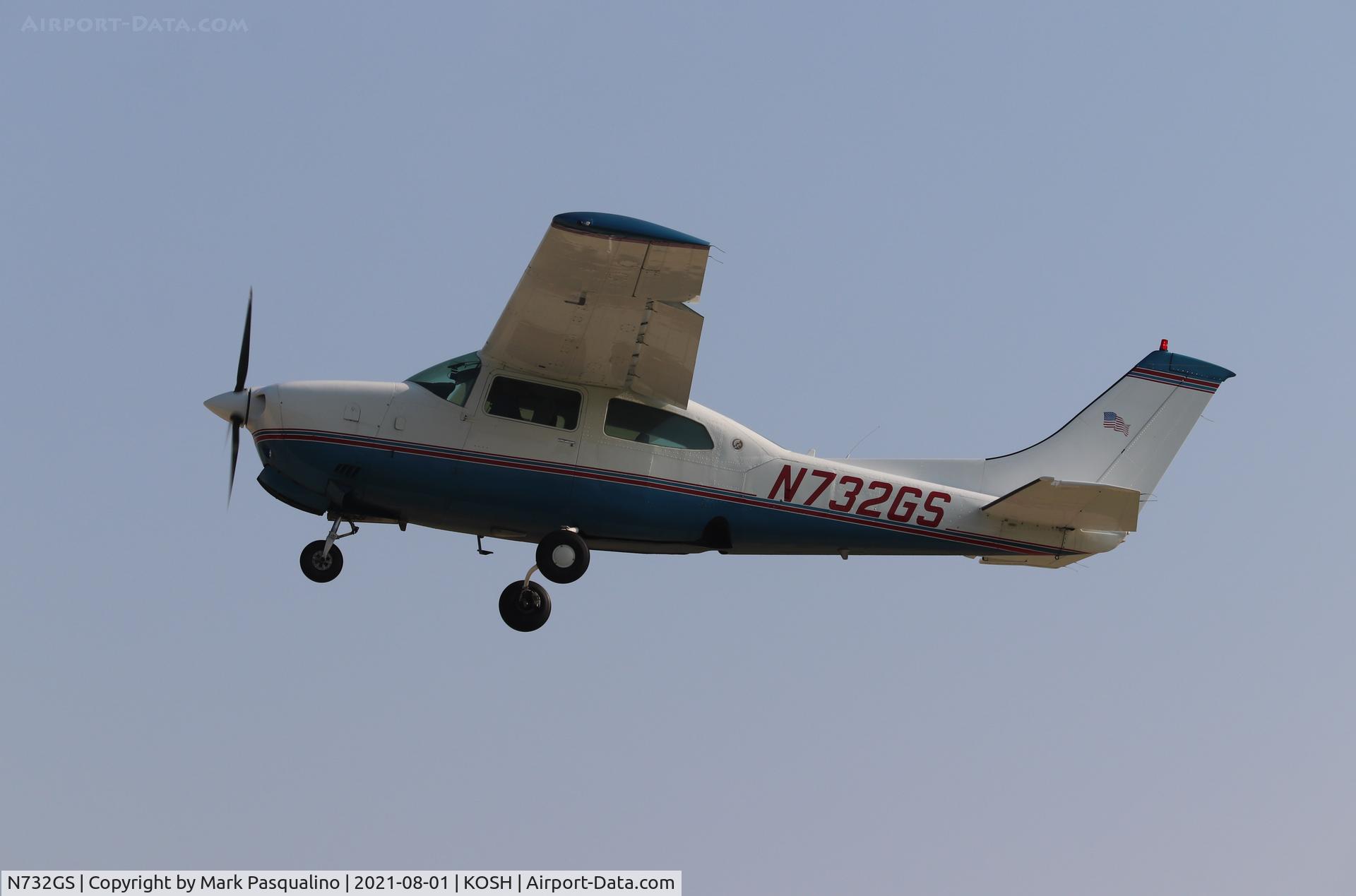 N732GS, 1976 Cessna T210L Turbo Centurion C/N 21061507, Cessna T210L