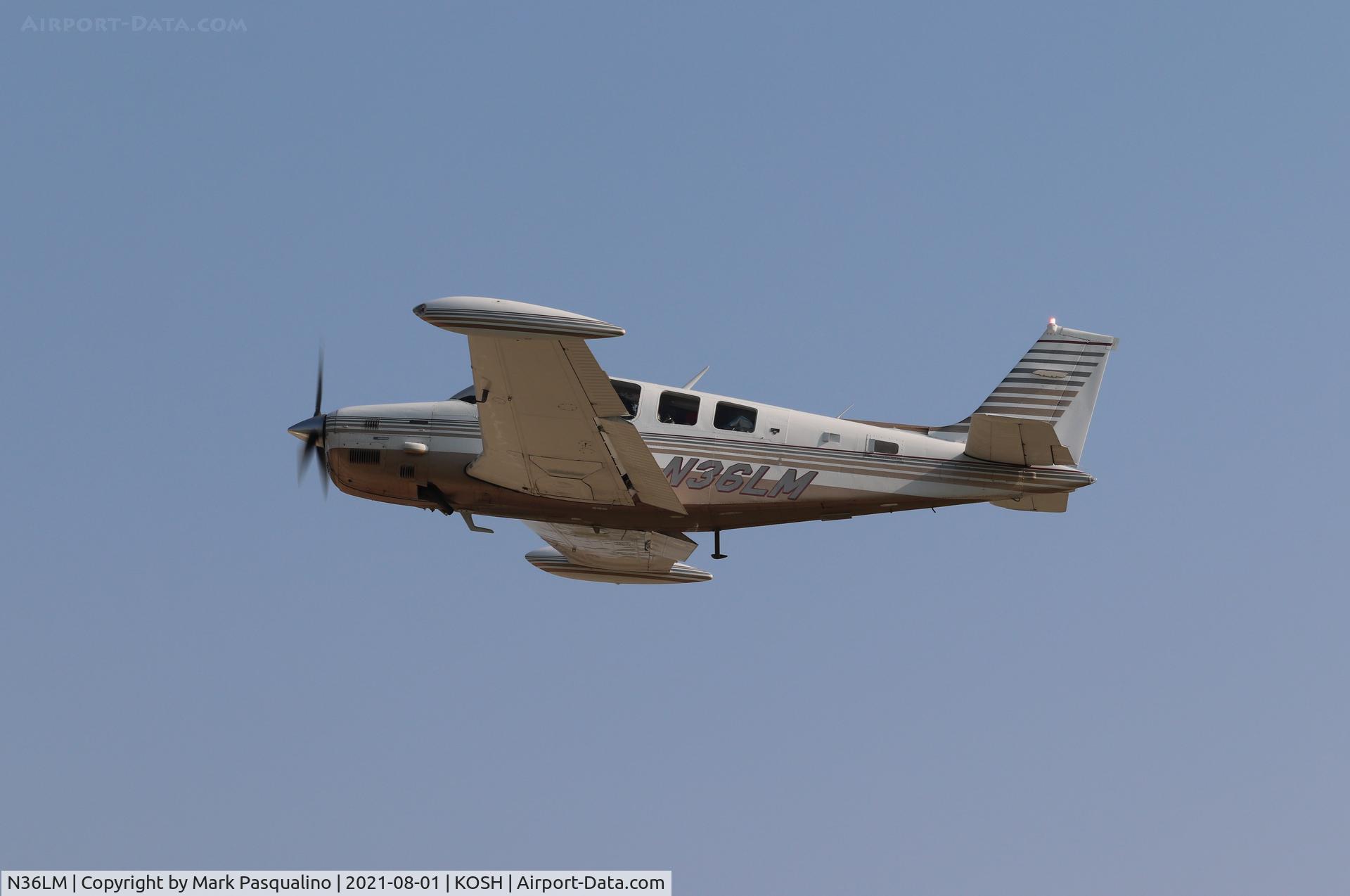 N36LM, 1980 Beech A36TC Bonanza 36 C/N EA-67, Beech A36TC