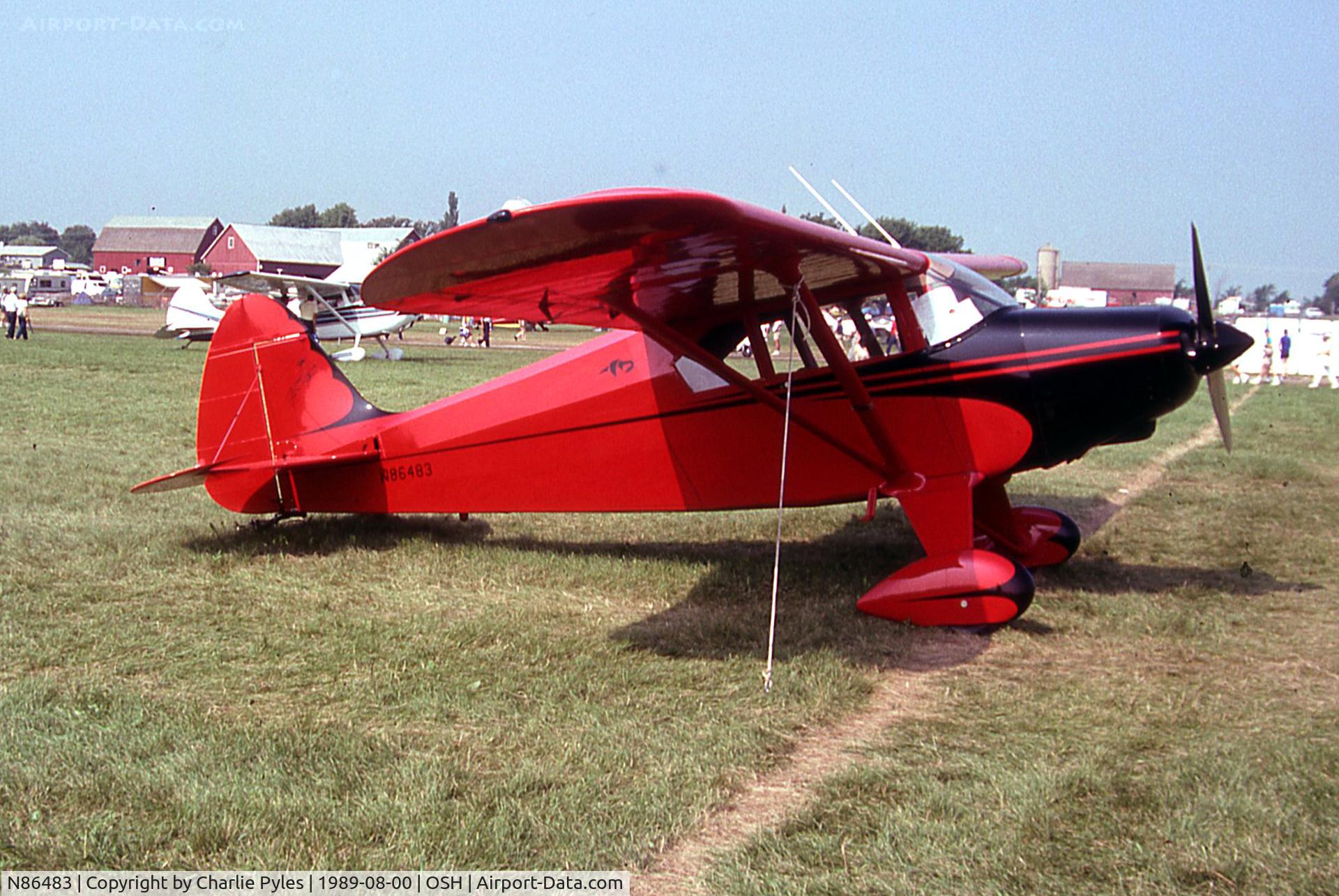 N86483, 1957 Piper PA-22-160 Tri Pacer C/N 22-5777, Converted to Tail Dragger