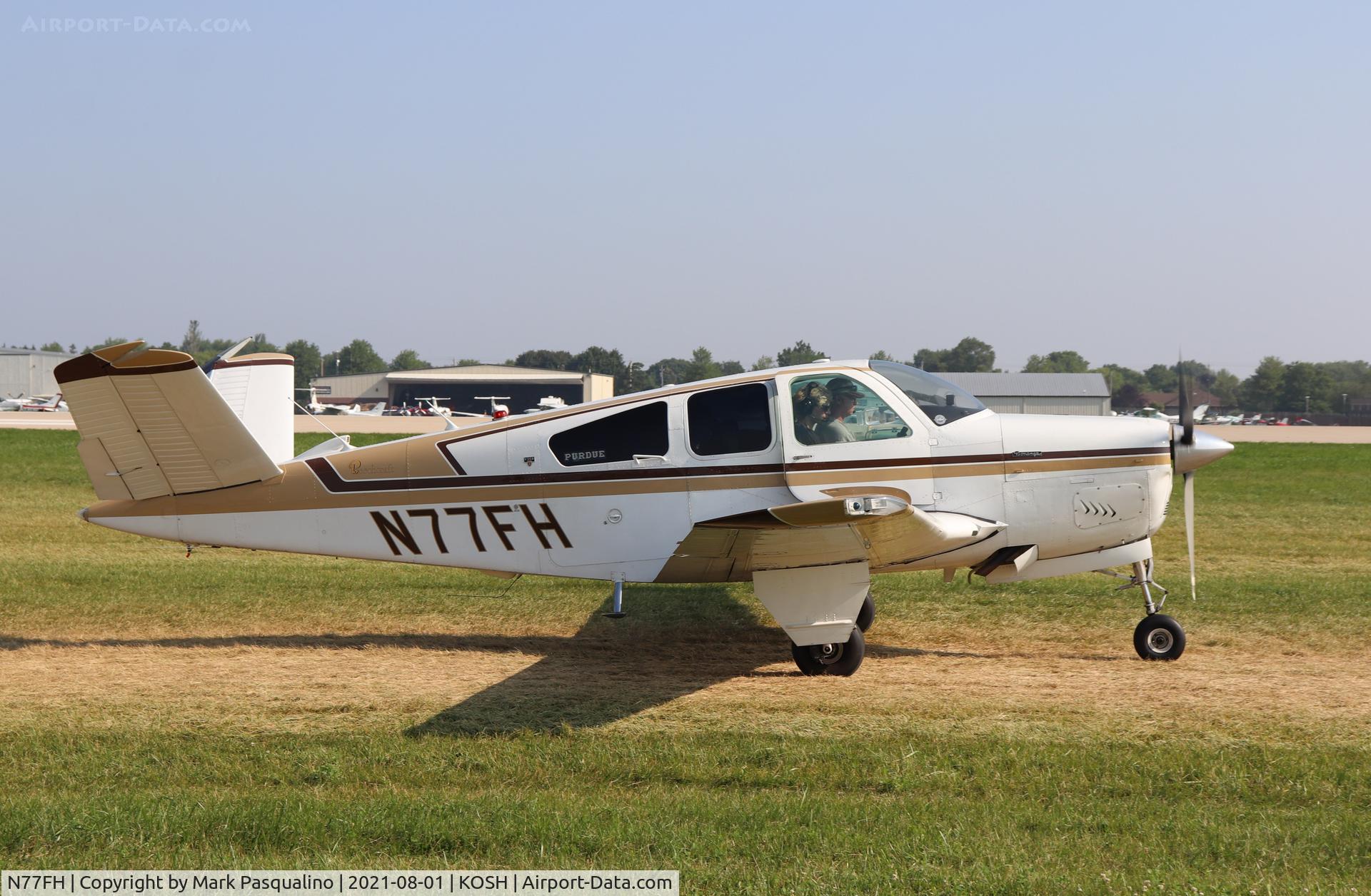 N77FH, 1977 Beech V35B Bonanza C/N D-10035, Beech V35B