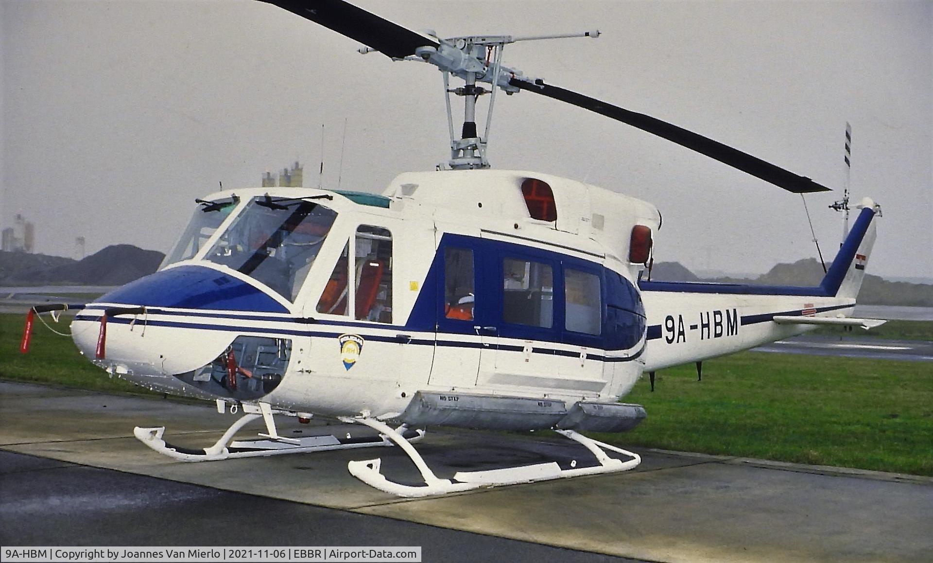 9A-HBM, Agusta-Bell 212 C/N 5569, Slide scan