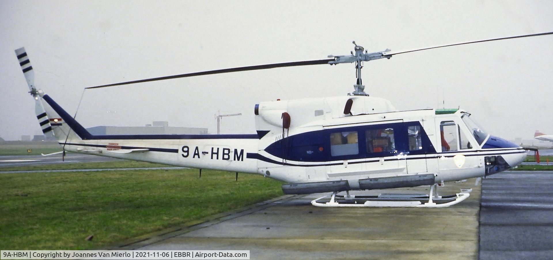 9A-HBM, Agusta-Bell 212 C/N 5569, Slide scan