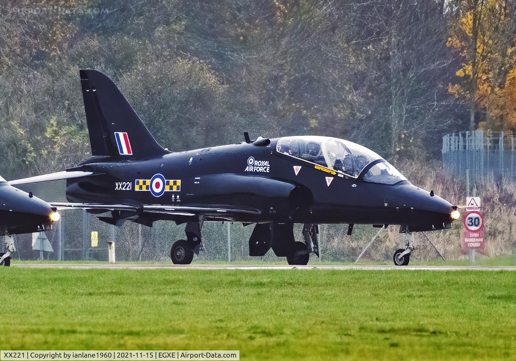 XX221, 1978 Hawker Siddeley Hawk T.1A C/N 057/312057, Leeming R16