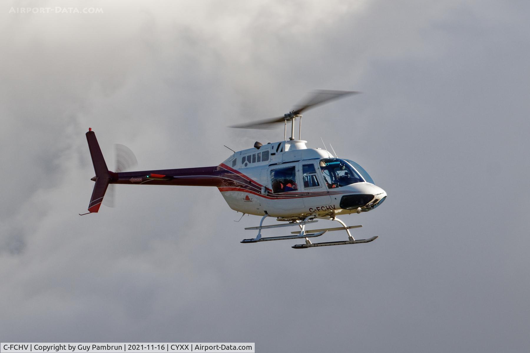 C-FCHV, Bell 206B C/N 1541, Landing