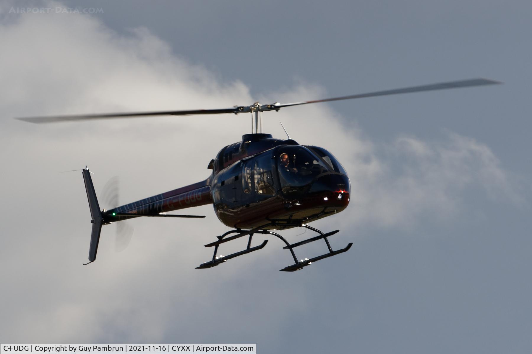 C-FUDG, 2021 Bell 505 Jet Ranger X C/N 65348, Landing