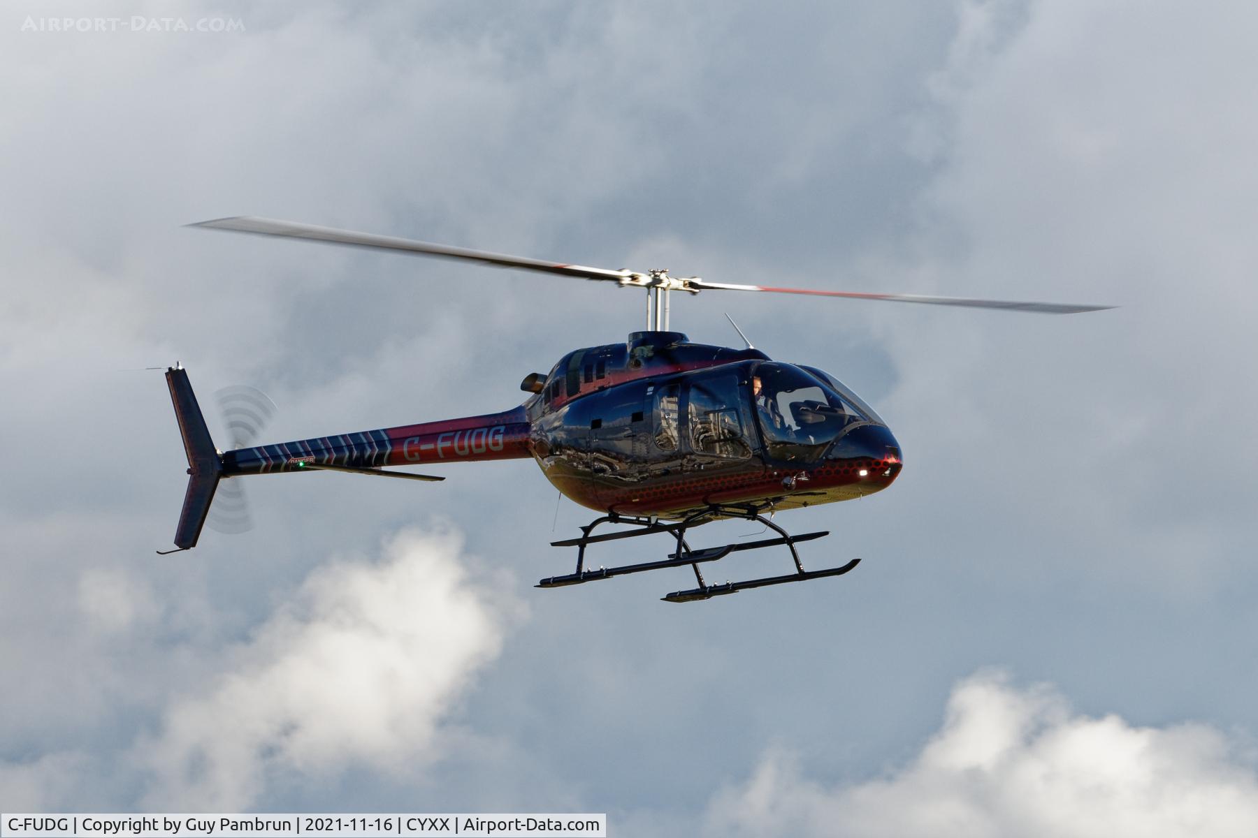 C-FUDG, 2021 Bell 505 Jet Ranger X C/N 65348, Landing