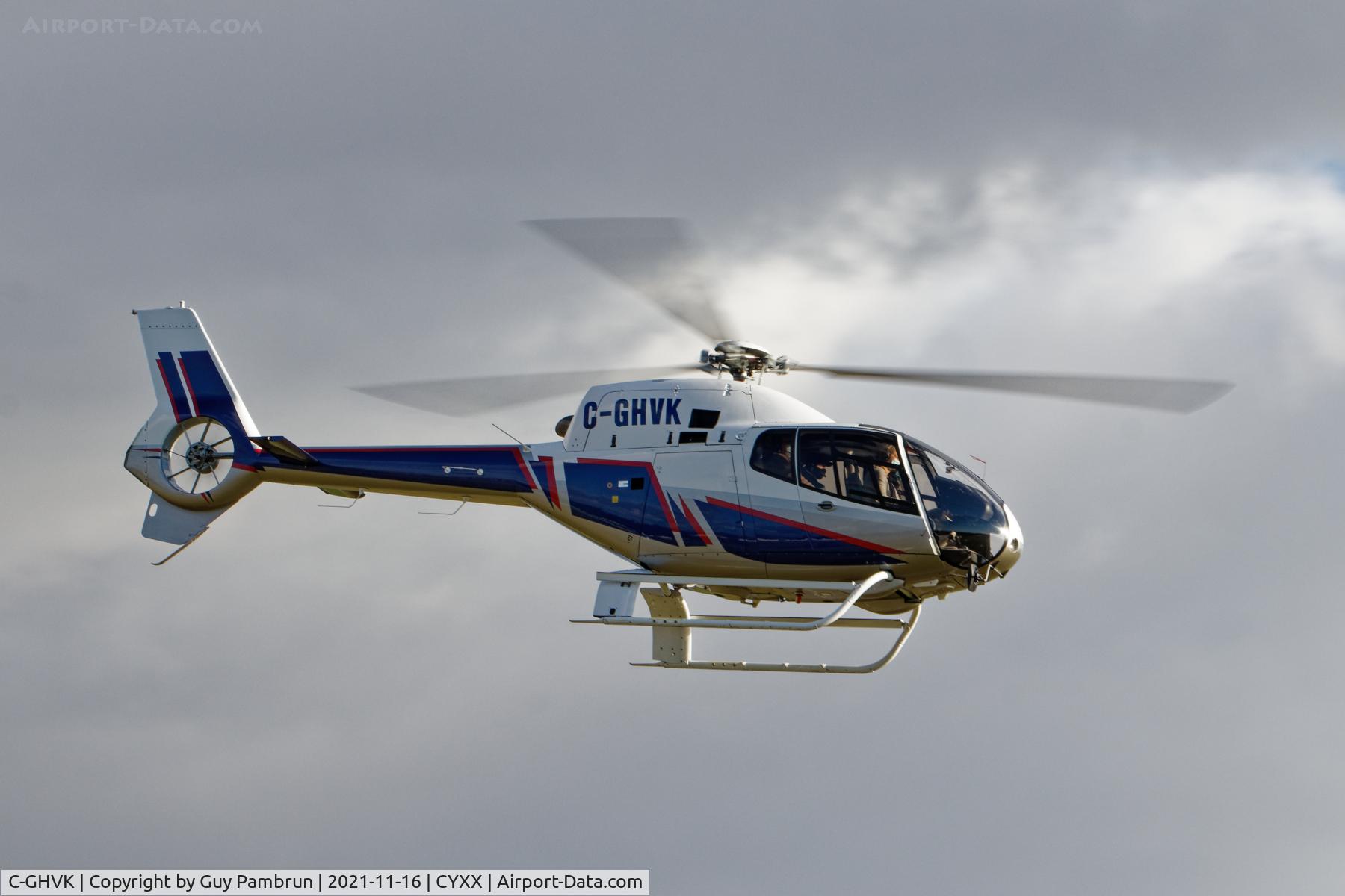 C-GHVK, 2007 Eurocopter EC-120B Colibri C/N 1507, Landing