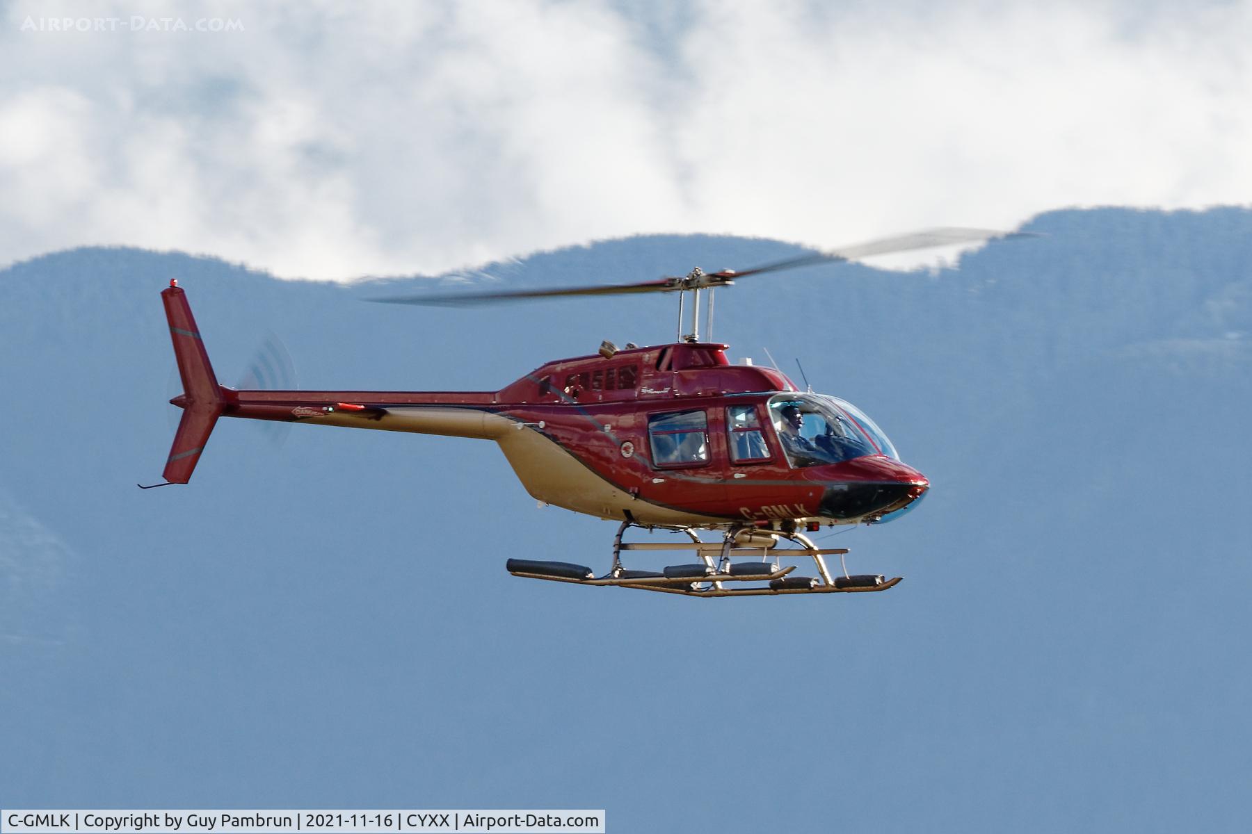 C-GMLK, 2010 Bell 206B JetRanger III C/N 4690, Landing