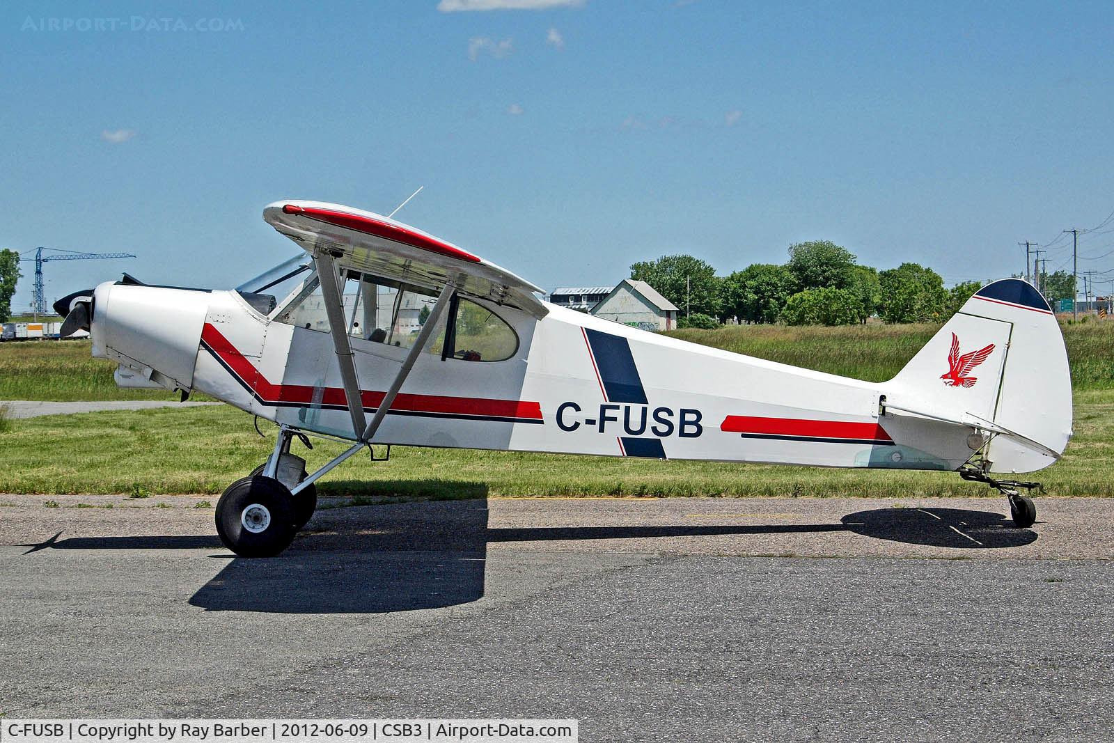 C-FUSB, 1966 Piper PA-18-150 Super Cub C/N 18 8436, C-FUSB   Piper PA-18-150 Super Cub [18-8436] Saint-Mathieu-de-Beloeil~C 09/06/2012