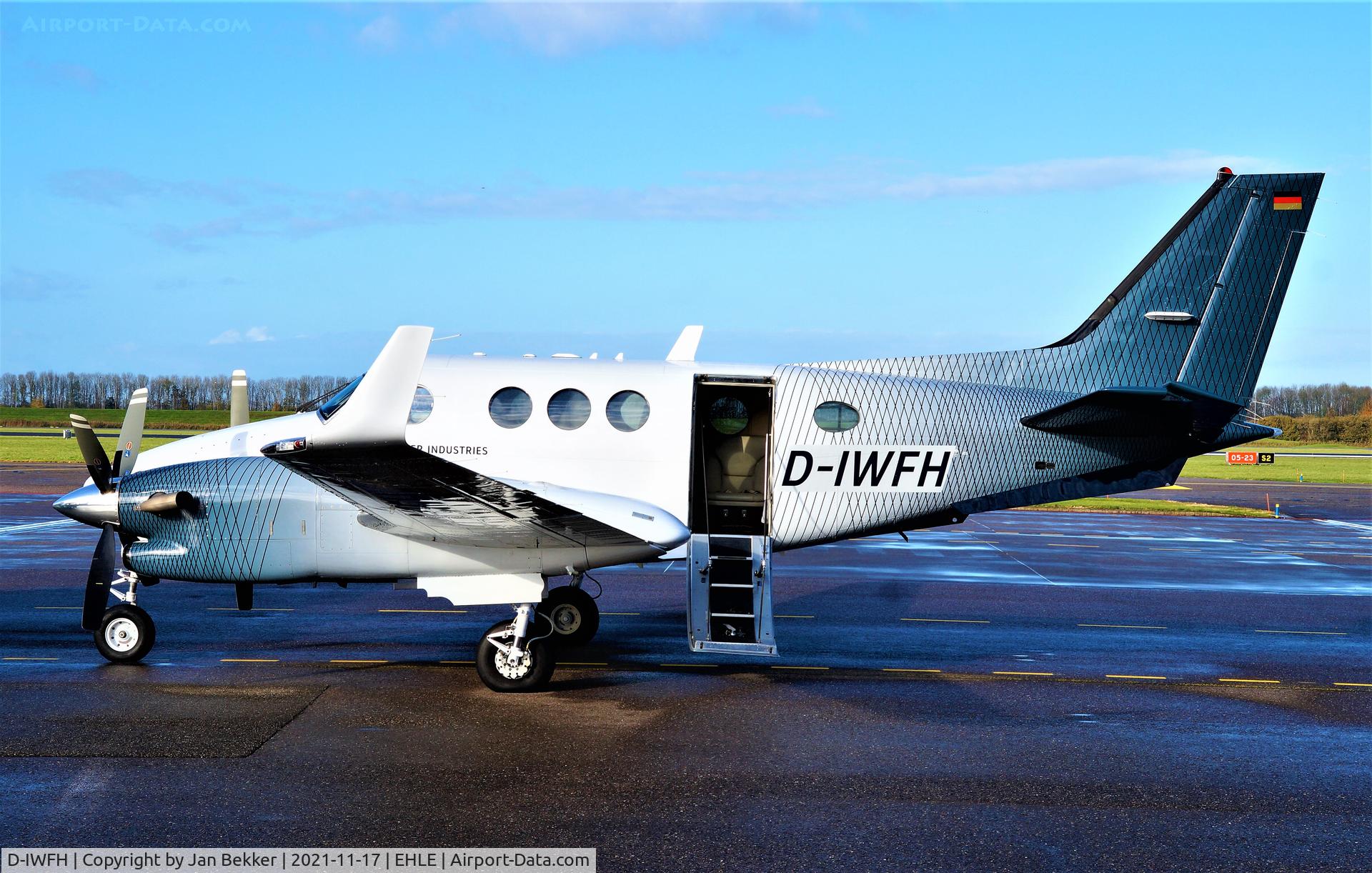 D-IWFH, Beech C90 King Air C/N Not found -IWFH, Lelystad Airport. First visit