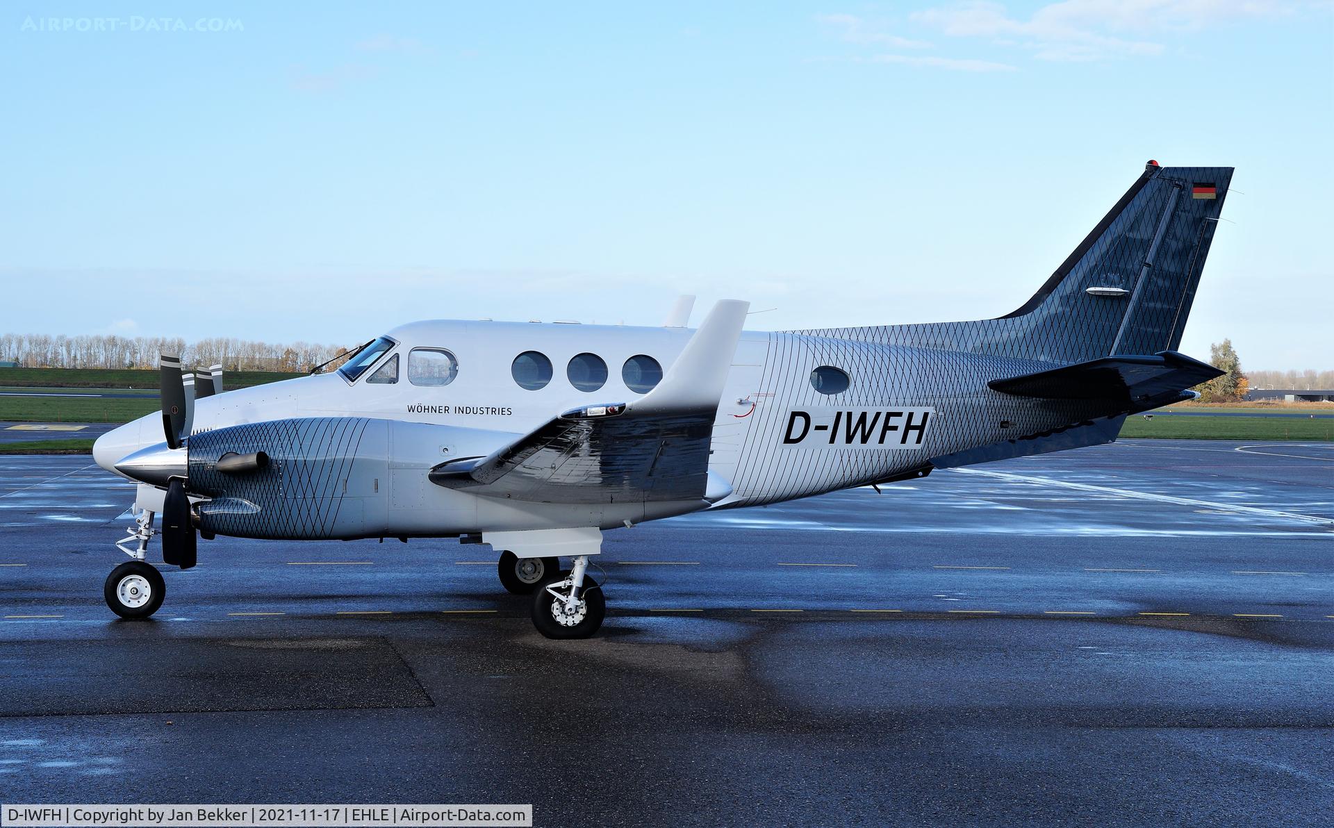 D-IWFH, Beech C90 King Air C/N Not found -IWFH, Lelystad Airport. First visit