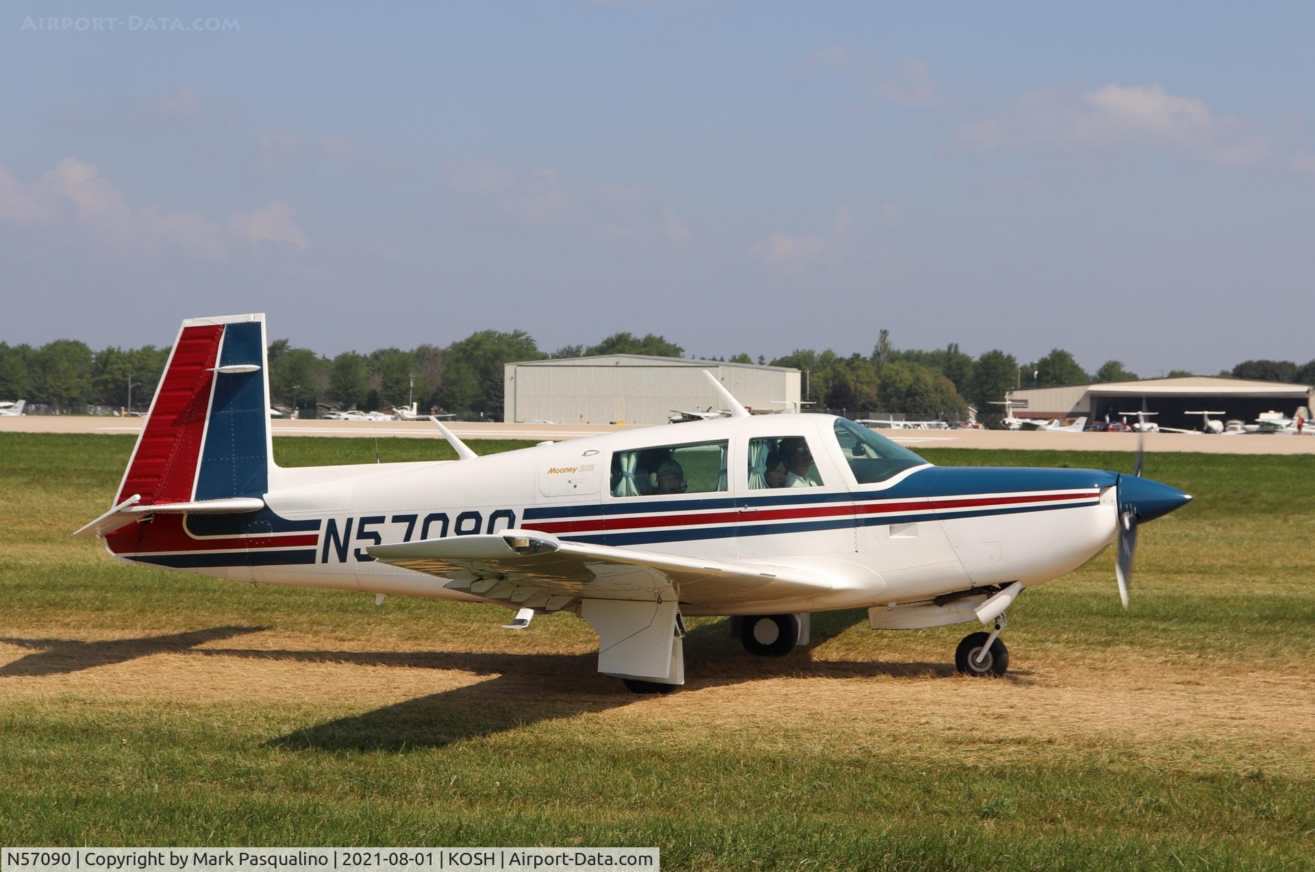 N57090, 1983 Mooney M20K C/N 25-0786, Mooney M20K