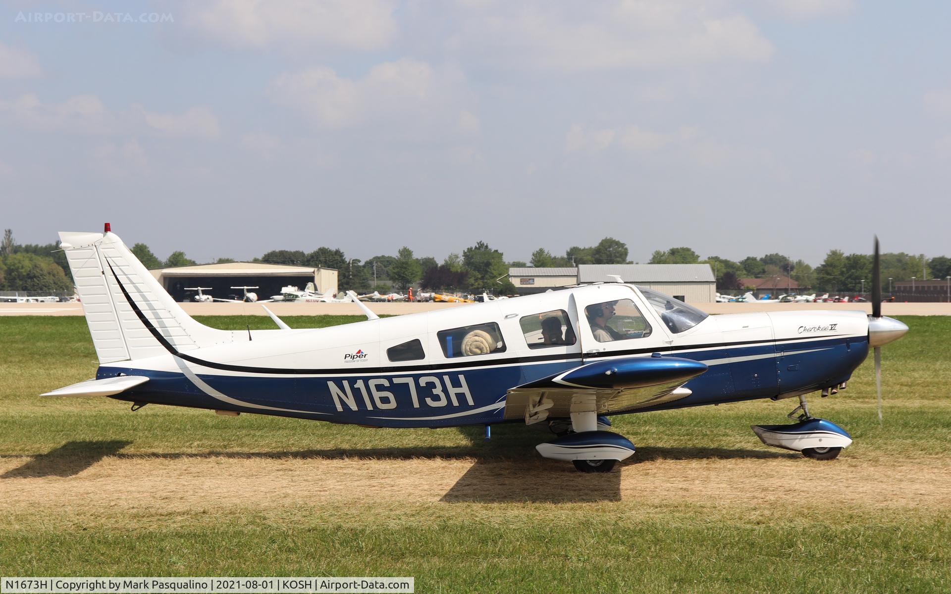 N1673H, 1977 Piper PA-32-300 Cherokee Six C/N 32-7740037, Piper PA-32-300