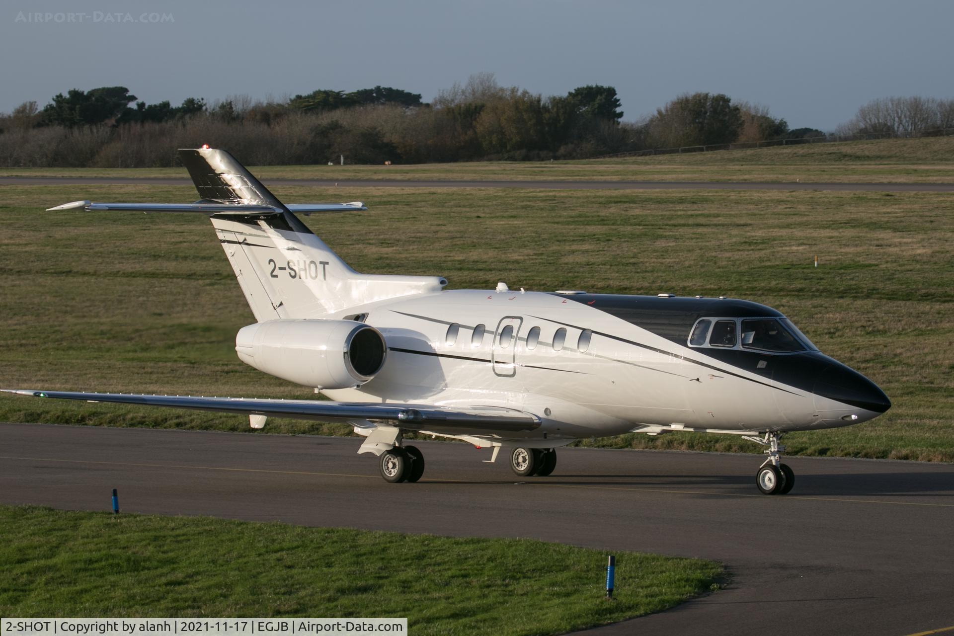 2-SHOT, 2008 Hawker Beechcraft 750 C/N HB-5, Arriving at Guernsey
