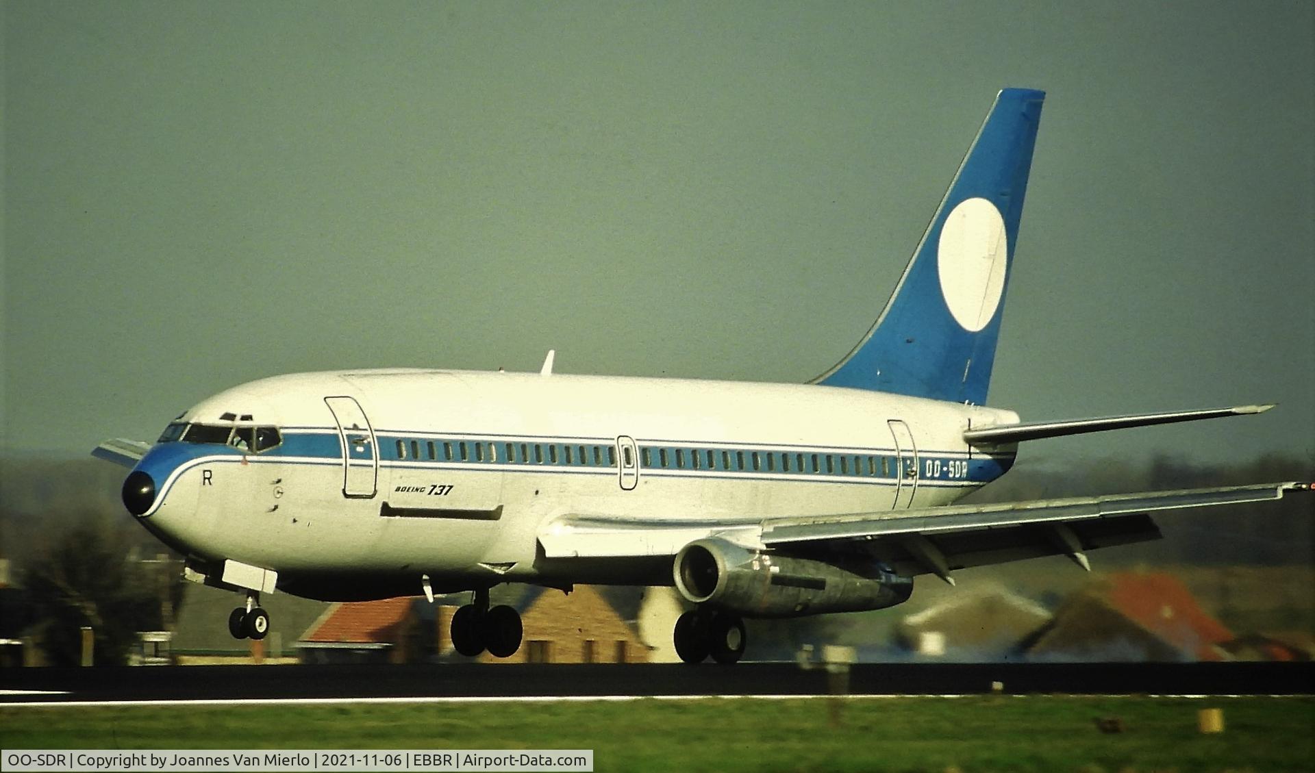 OO-SDR, 1979 Boeing 737-229C C/N 21738, Slide scan