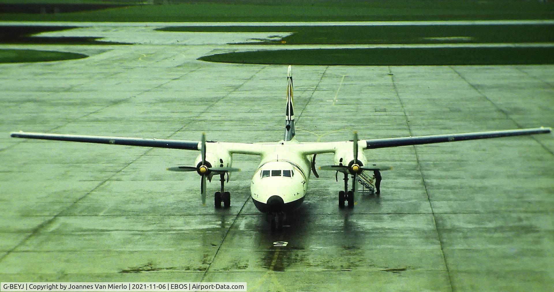 G-BEYJ, 1964 Handley Page HPR-7 Herald 401 C/N 182, Slide scan