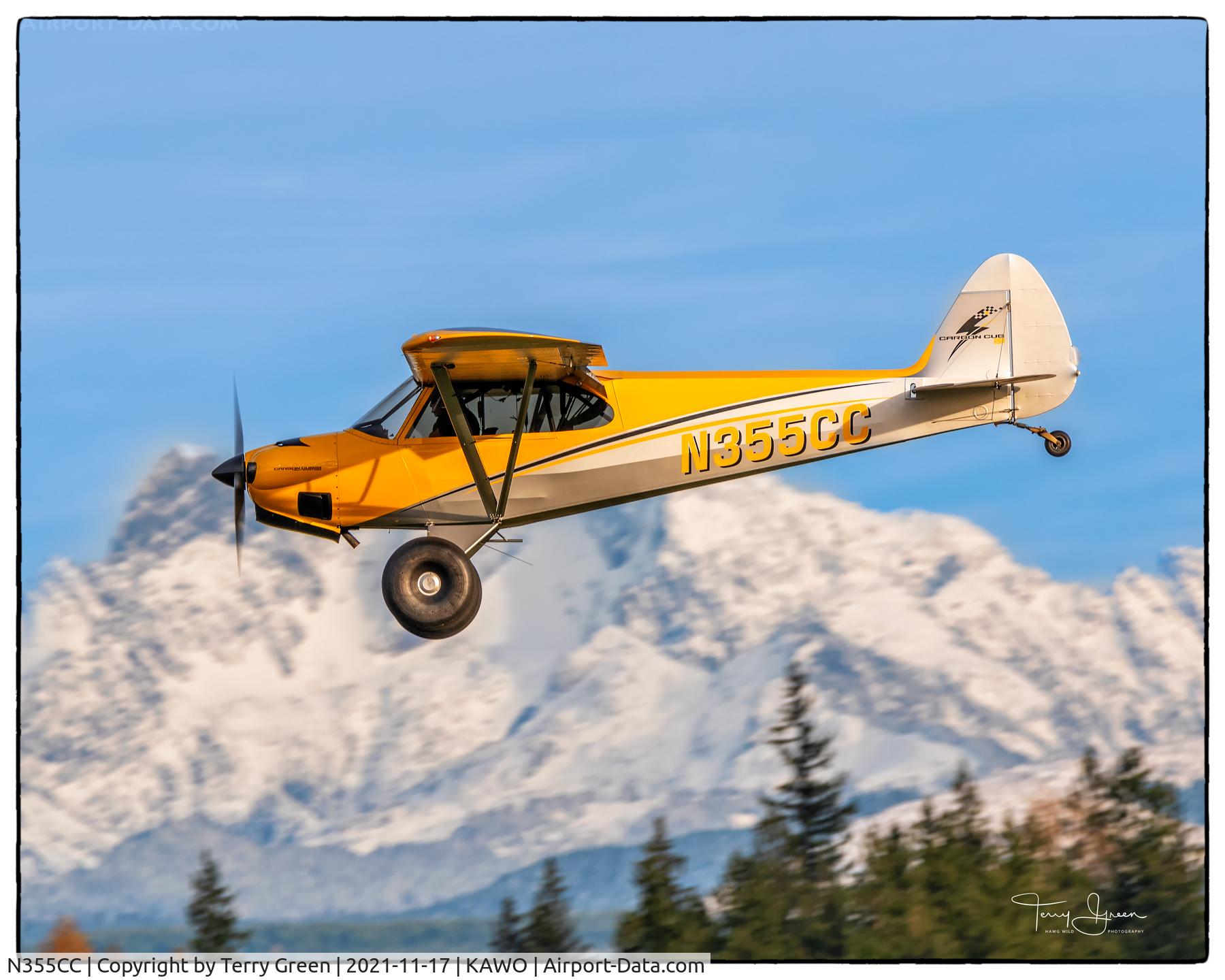 N355CC, Cub Crafters CC11-160 Carbon Cub SS C/N CC11-00135, KAWO