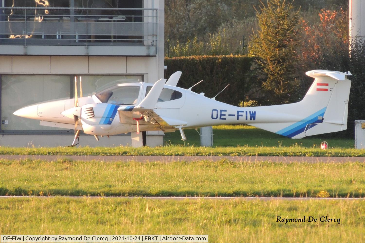 OE-FIW, 2008 Diamond DA-42 Twin Star C/N 42.337, At Wevelgem.